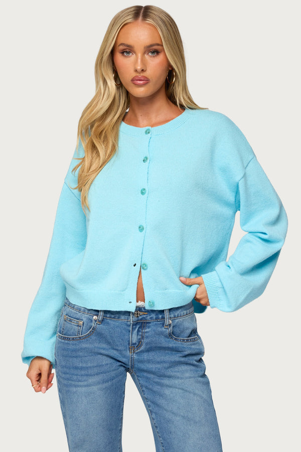 Fion Buttoned Knit Cardigan view 1