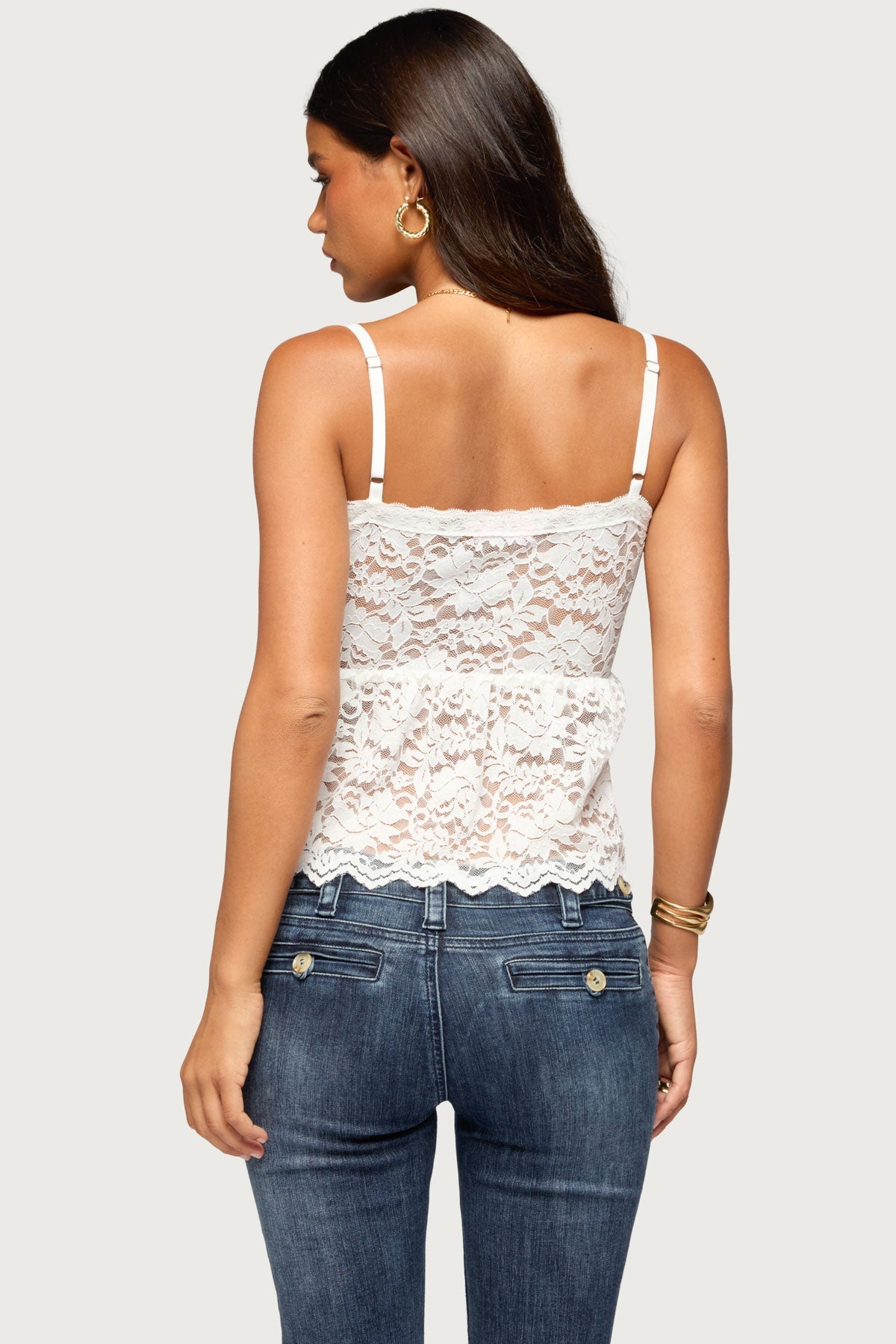 Blakelee Sheer Lace Top