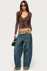 Kella Low Rise Baggy Jeans