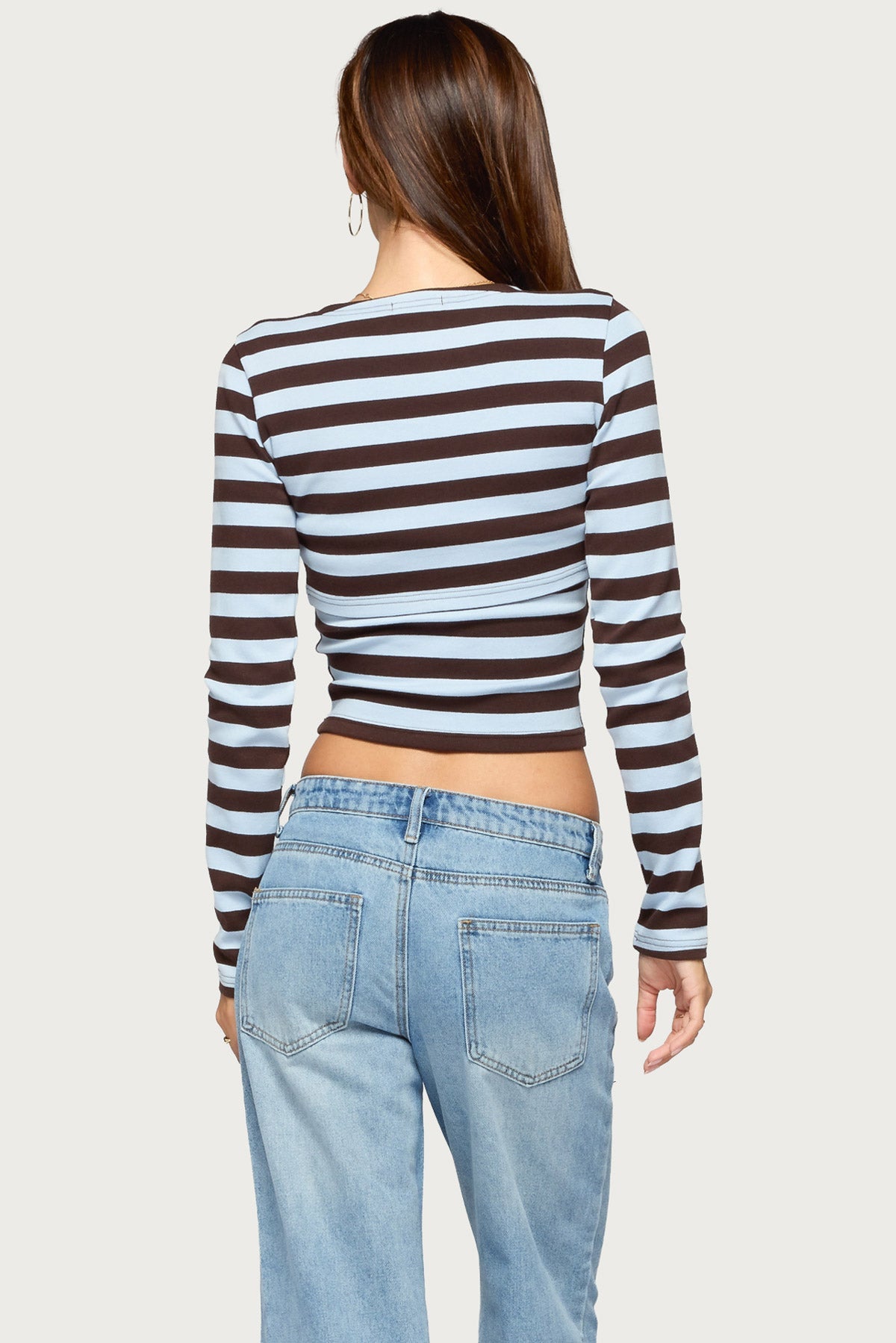Blakeleigh Two Piece Tie Front Top