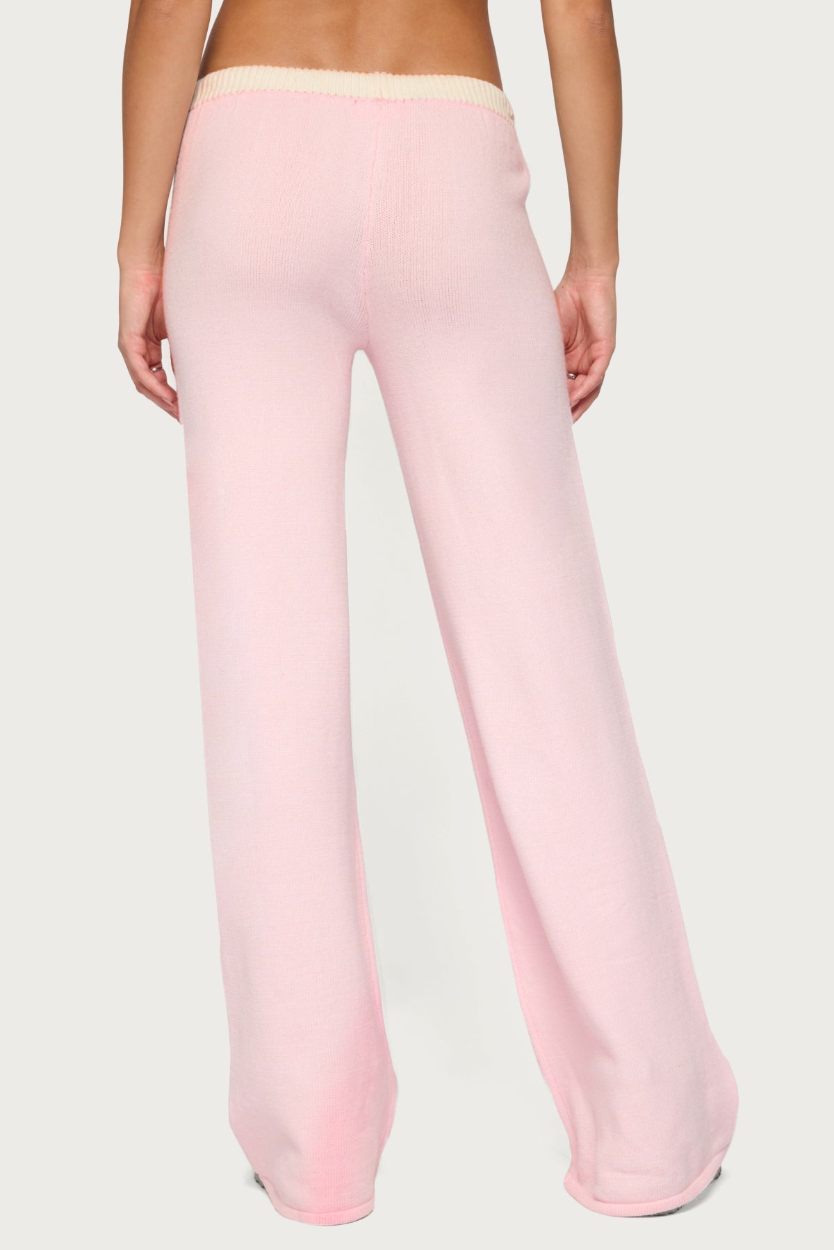 Hanin Straight Leg Knit Trousers