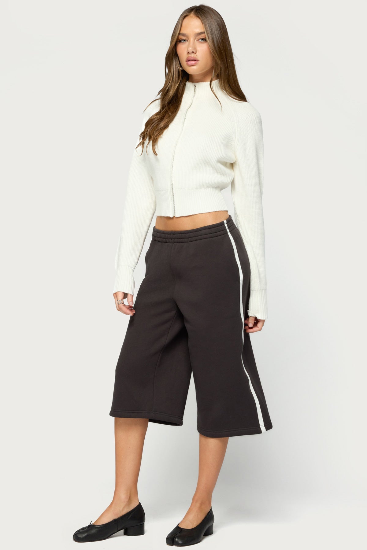 Cosi Stripey Bermuda Shorts
