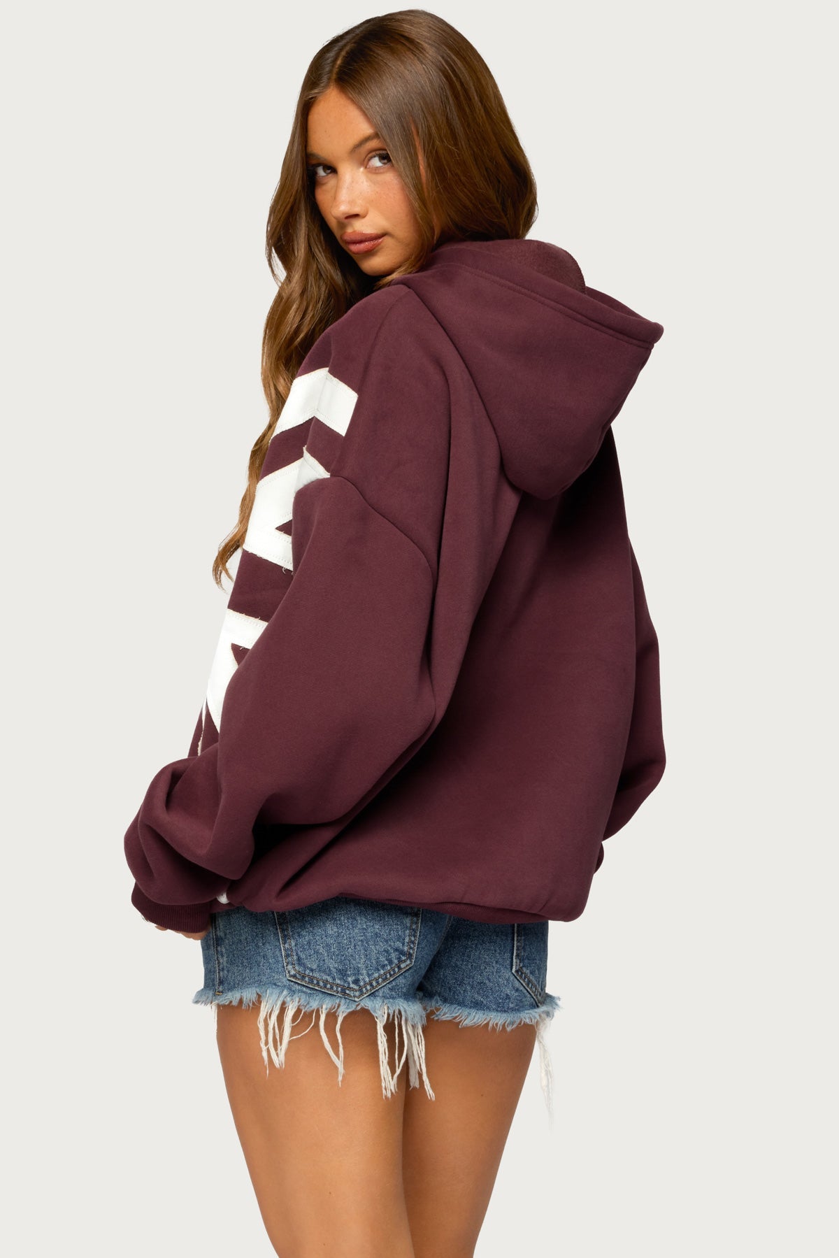 Union Jack Oversized Hoodie