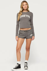 Sporty Babe Edikted Micro Shorts
