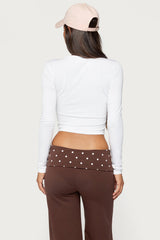 Zali Long Sleeve Crop Top