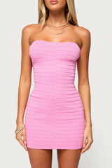 Avee Strapless Bandage Mini Dress