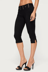 Meeva Grommet Capri Trousers