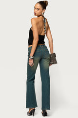 Ali Cascasding Metal Pendant Backless Top
