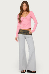 Edikted Duty Foldover Trousers