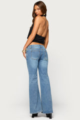 Laeva Backless Halter Top