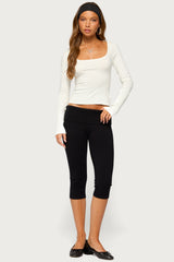 Jaima Scoop Neck Knit Sweater