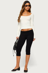 Jaima Scoop Neck Knit Sweater
