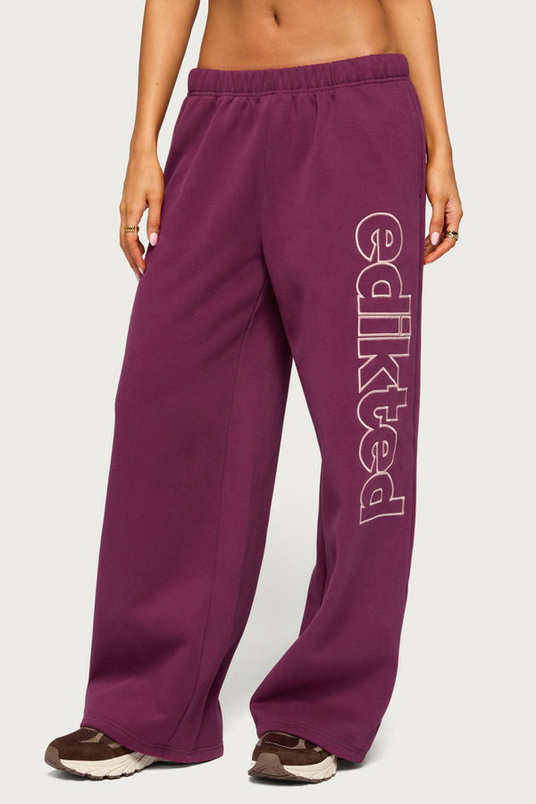Living Edikted Wide Leg Joggers