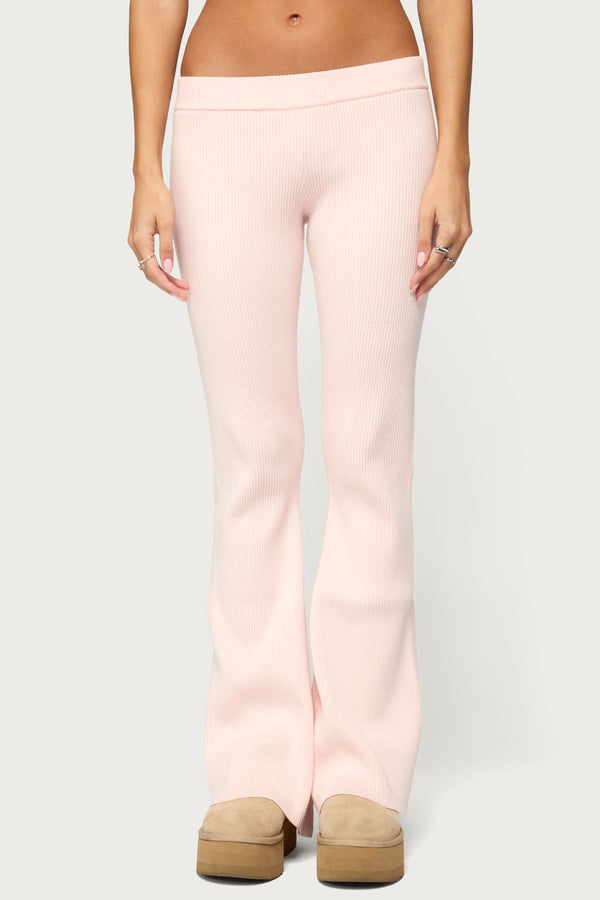 Ethie Low Rise Knit Trousers