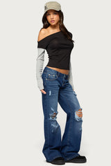 Maylee Off Shoulder Long Sleeve Top