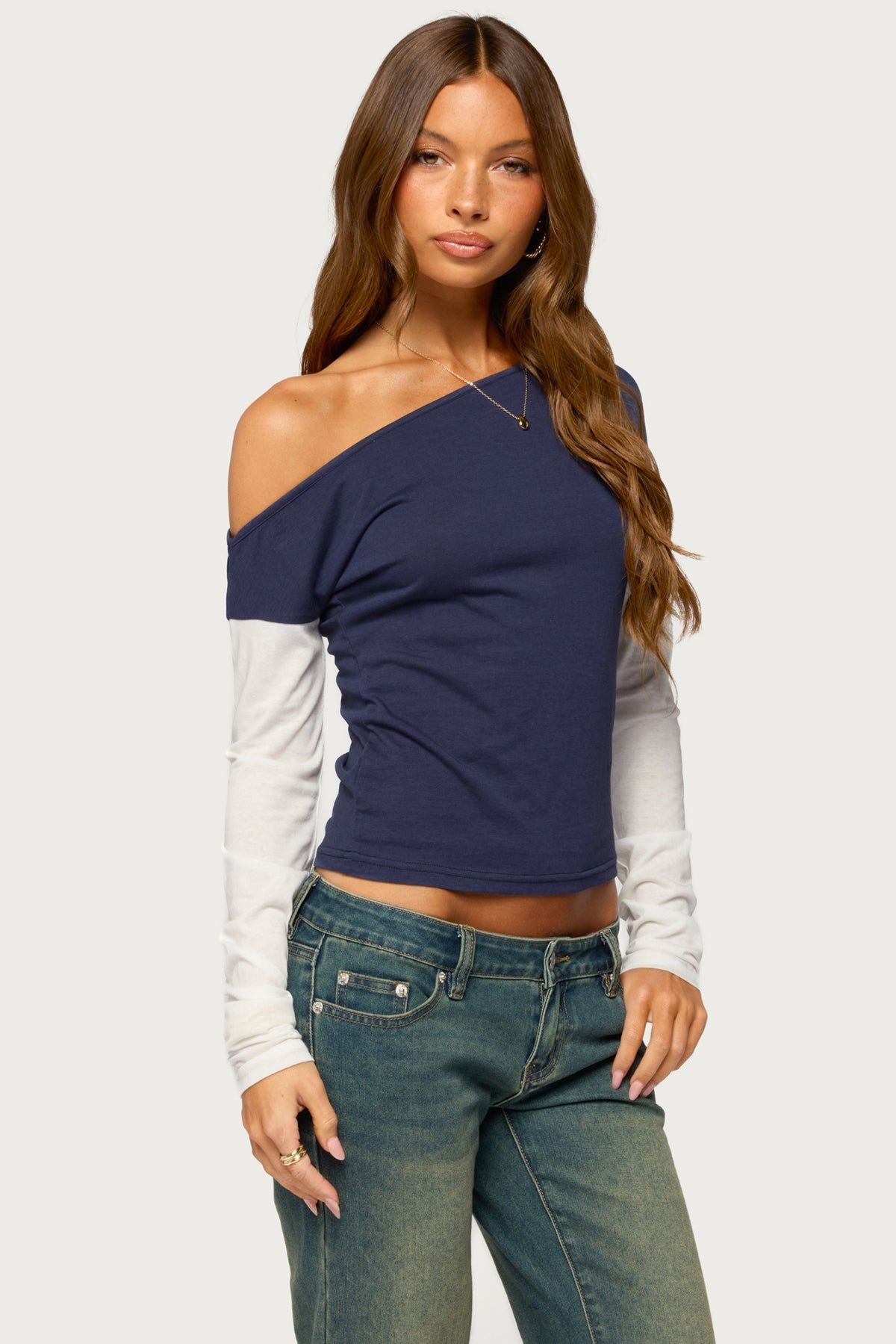 Maylee Off Shoulder Long Sleeve Top
