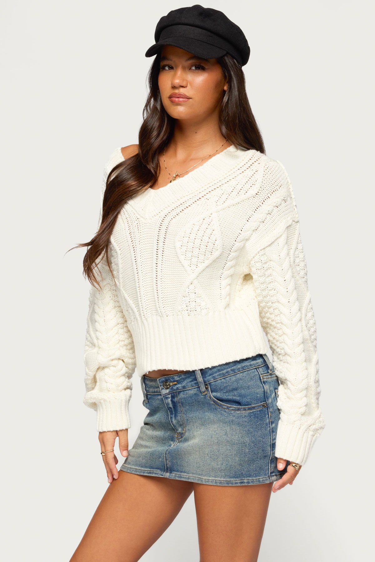 Boya  Cable Knit Sweater