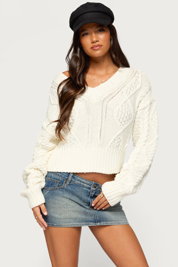 Boya  Cable Knit Sweater
