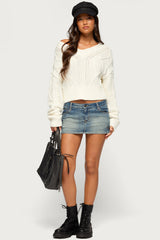 Boya  Cable Knit Sweater