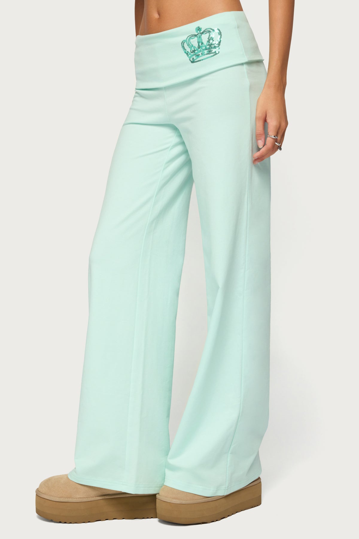 Queen Edikted Foldover Trousers