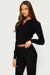 Kaisa Knit Polo Sweater