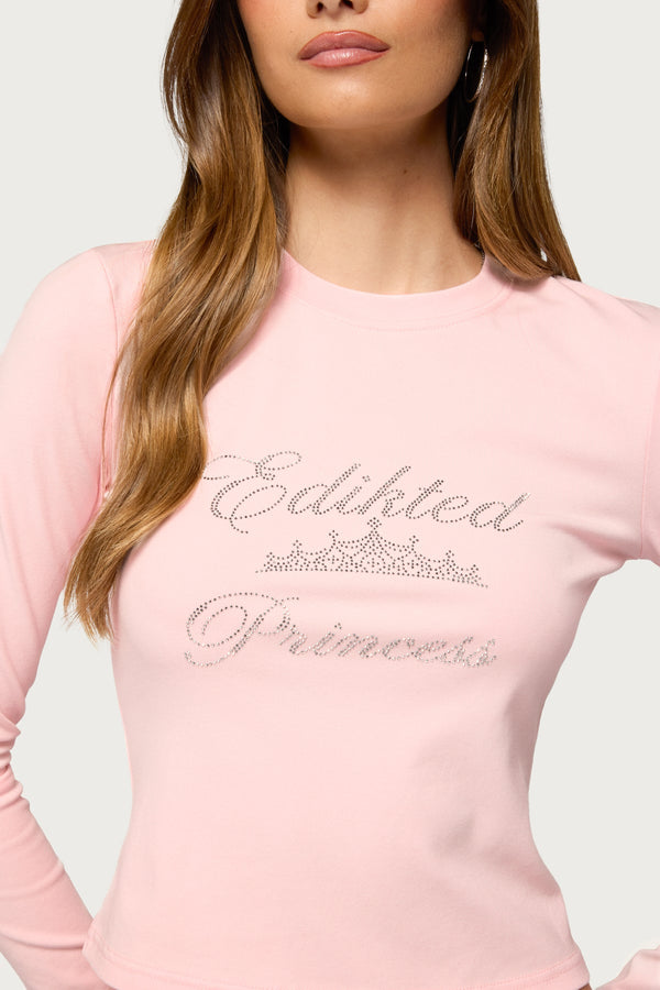 Edikted Princess Long Sleeve Top