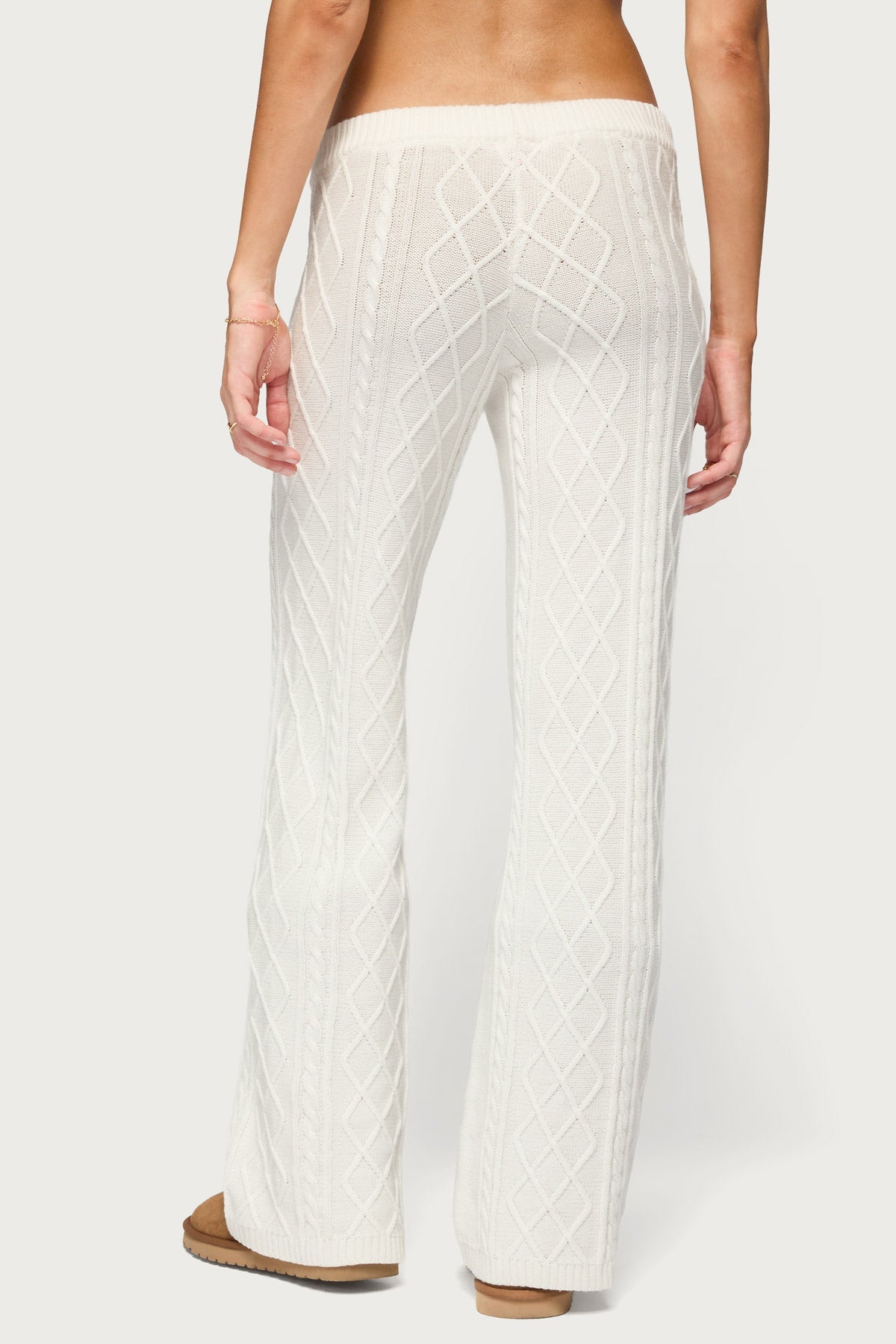 Fika Cable Knit Trousers