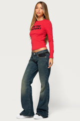 I Am The Blueprint Long Sleeve Top