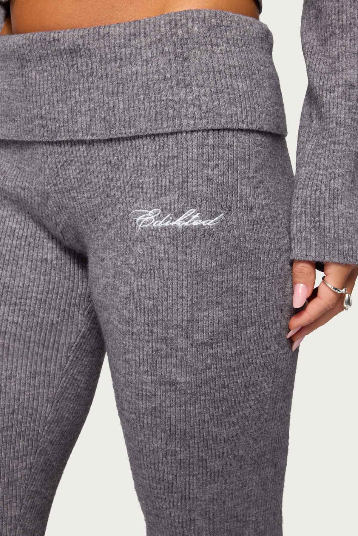 Made Edikted Foldover Trousers