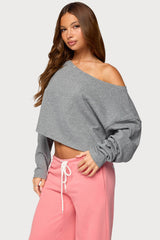 Peala Off Shoulder Long Sleeve Top