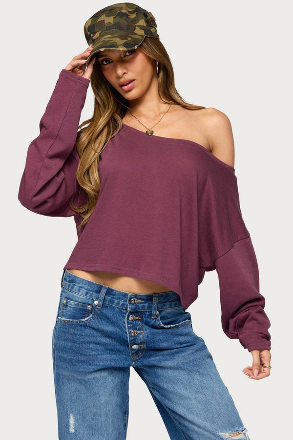 Peala Off Shoulder Long Sleeve Top view 1