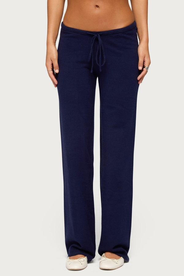 Alkira Knit Straight Leg Trousers