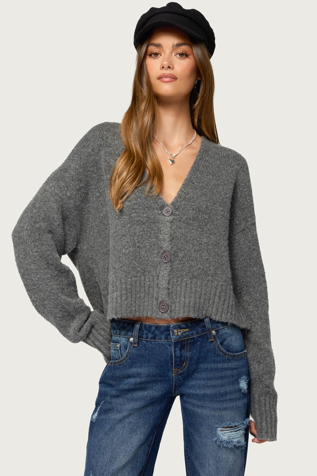 UK Obsessed Knit Cardigan