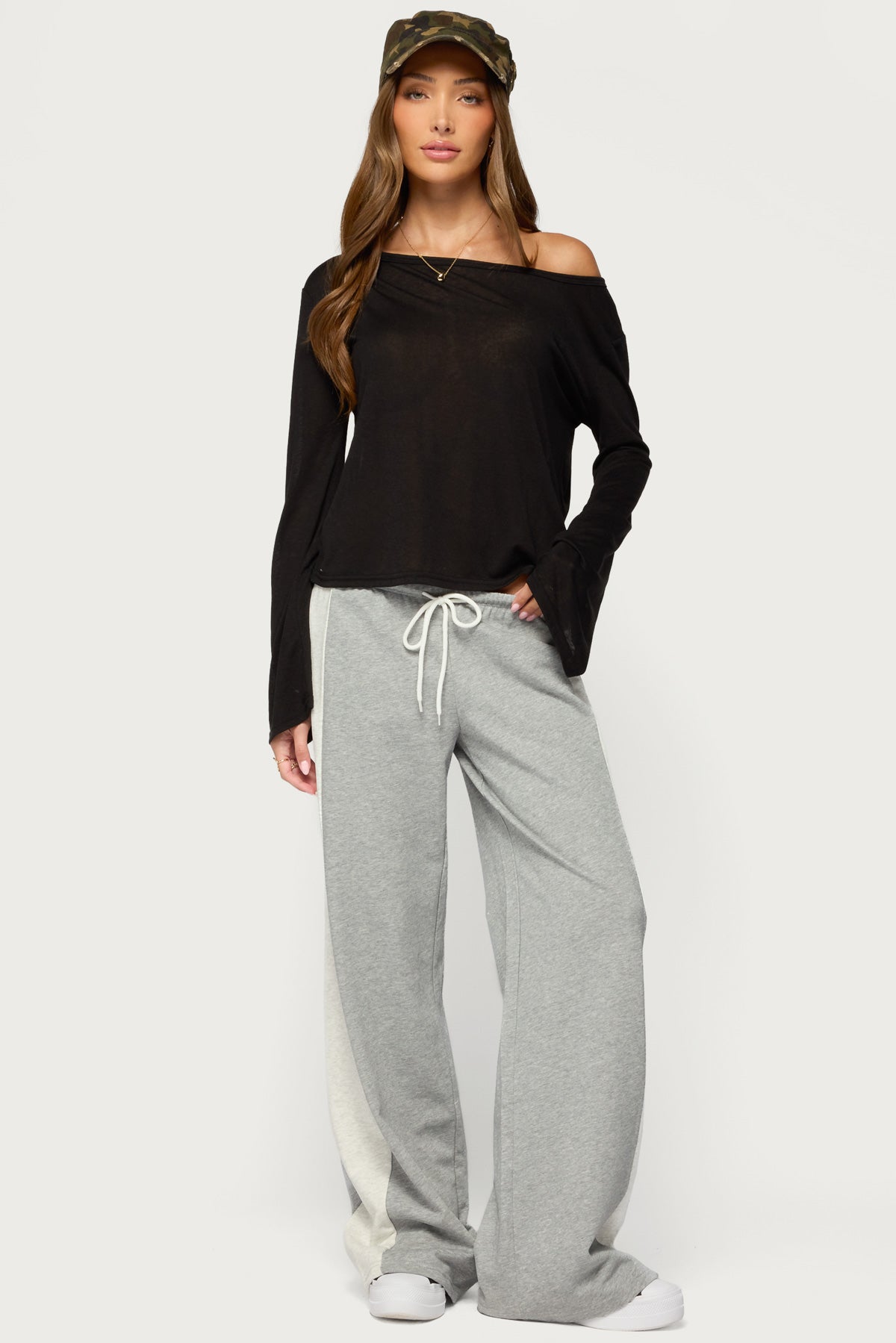 Faylinn Low Rise Side Stripe Joggers