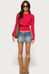 Tarter Cinched Waist Cardigan