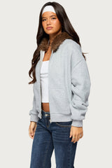 Fillah Faux Fur Hoodie