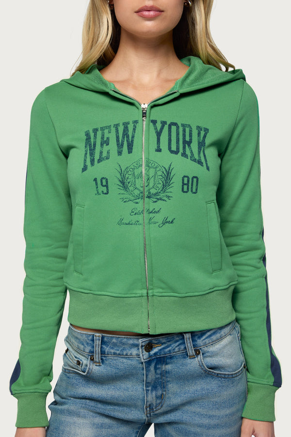 Better In New York Zip Up Hoodie view 2