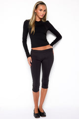 Buno Active High V Neck Top