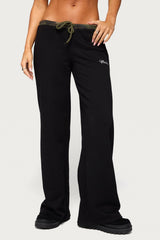 Taye Camo Waistband Joggers