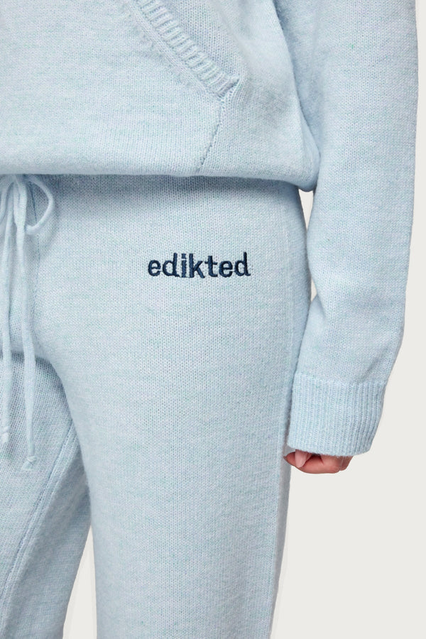 Cozy In Edikted Knit Trousers view 2