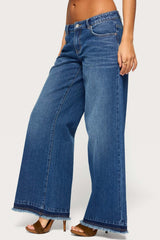 Sini Peace Low Rise Baggy Jeans