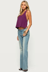 Welnie Backless Chain Top