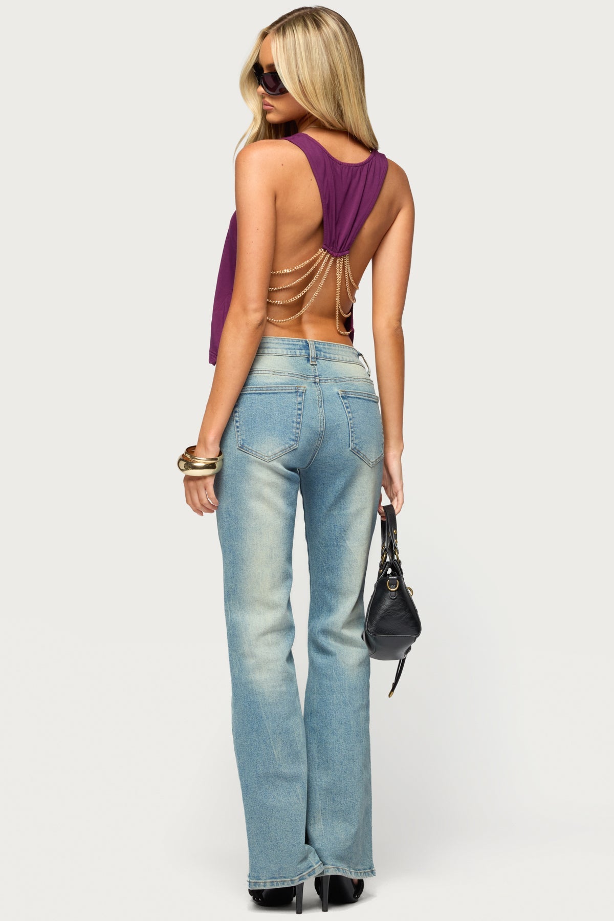 Welnie Backless Chain Top