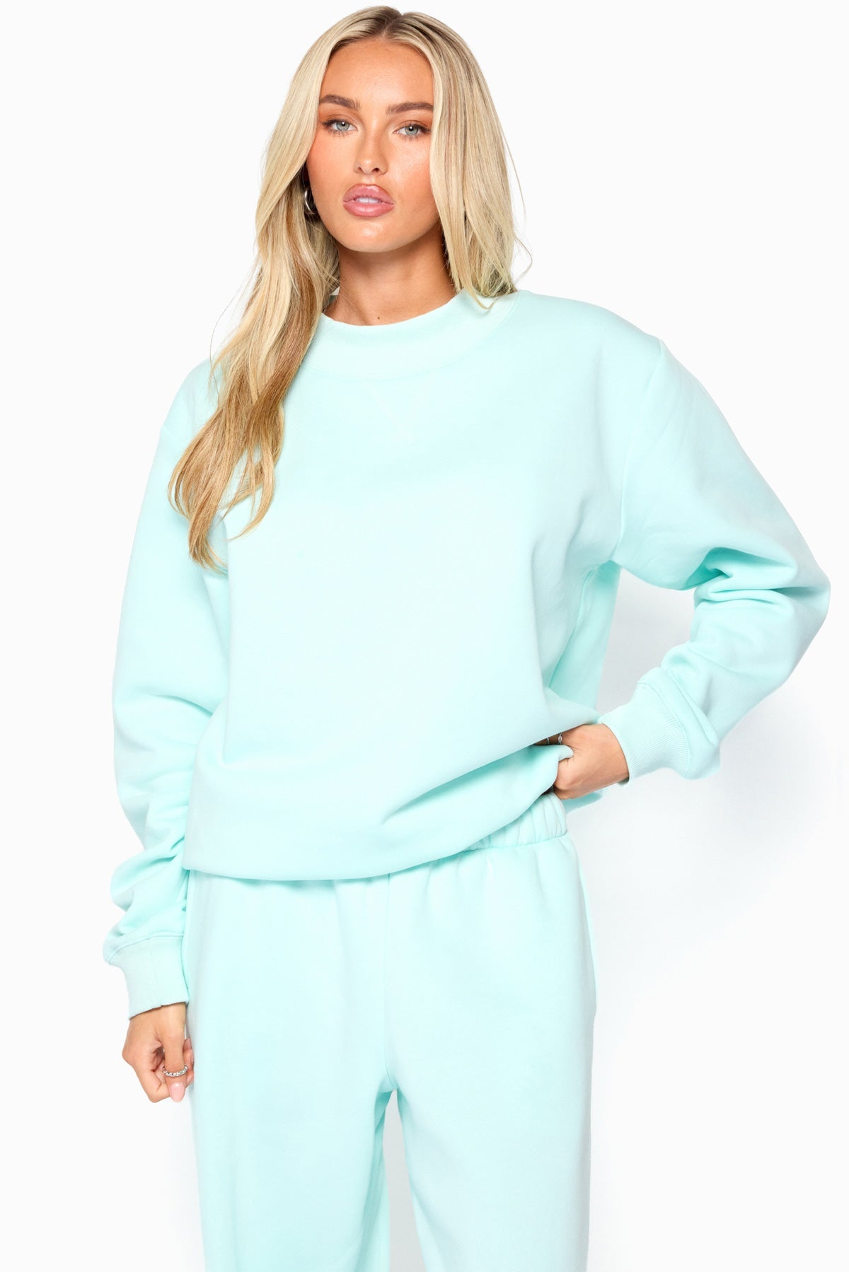 Esme Mock Neck Sweatshirt