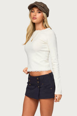 Kennah Lacey Knit Sweater
