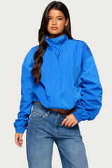 Presleigh High Neck Nylon Jacket