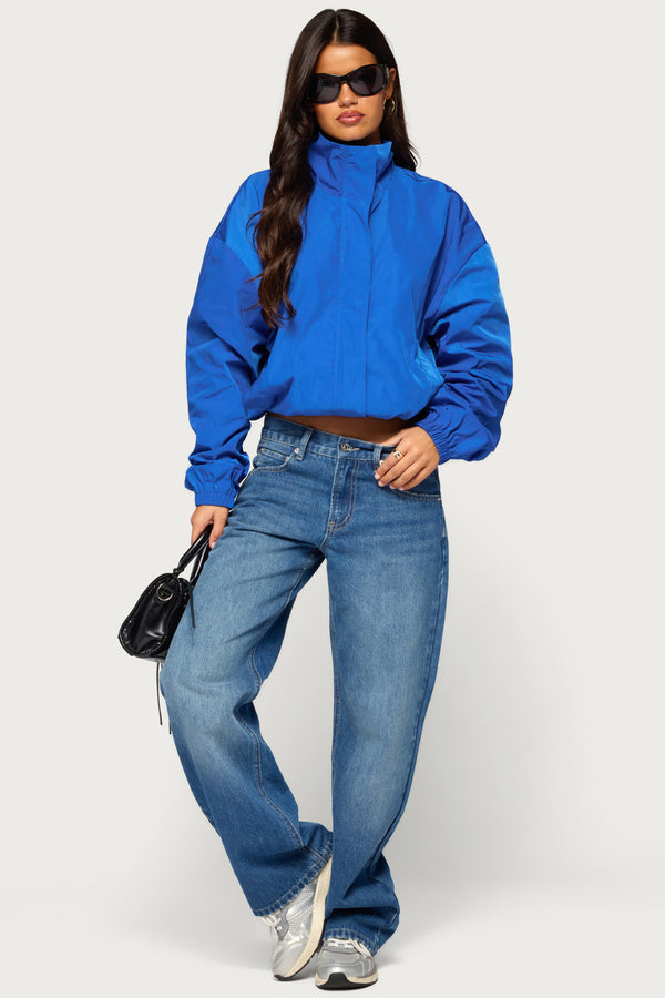 Presleigh High Neck Nylon Jacket view 2