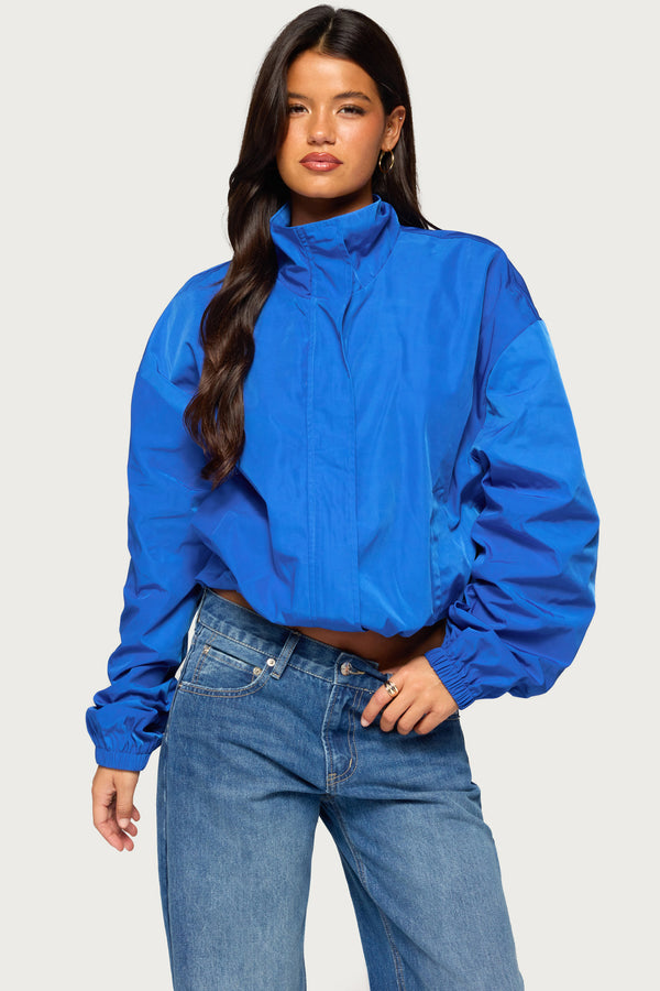 Presleigh High Neck Nylon Jacket view 1