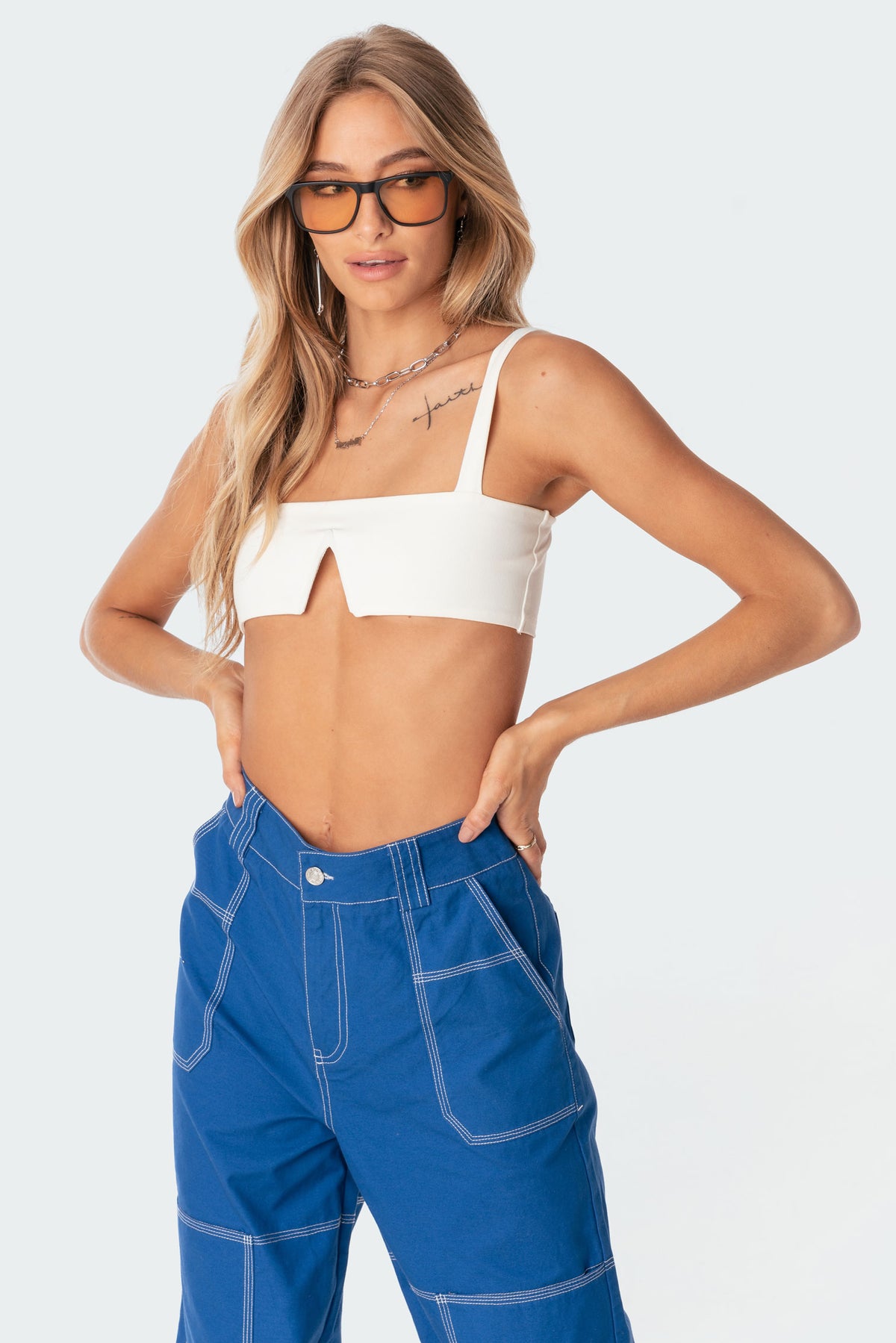 Valeria V Crop Top