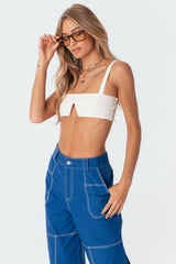 Valeria V Crop Top